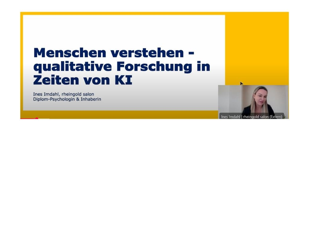 Menschen verstehen - Qualitative Forschung in Zeiten der KI