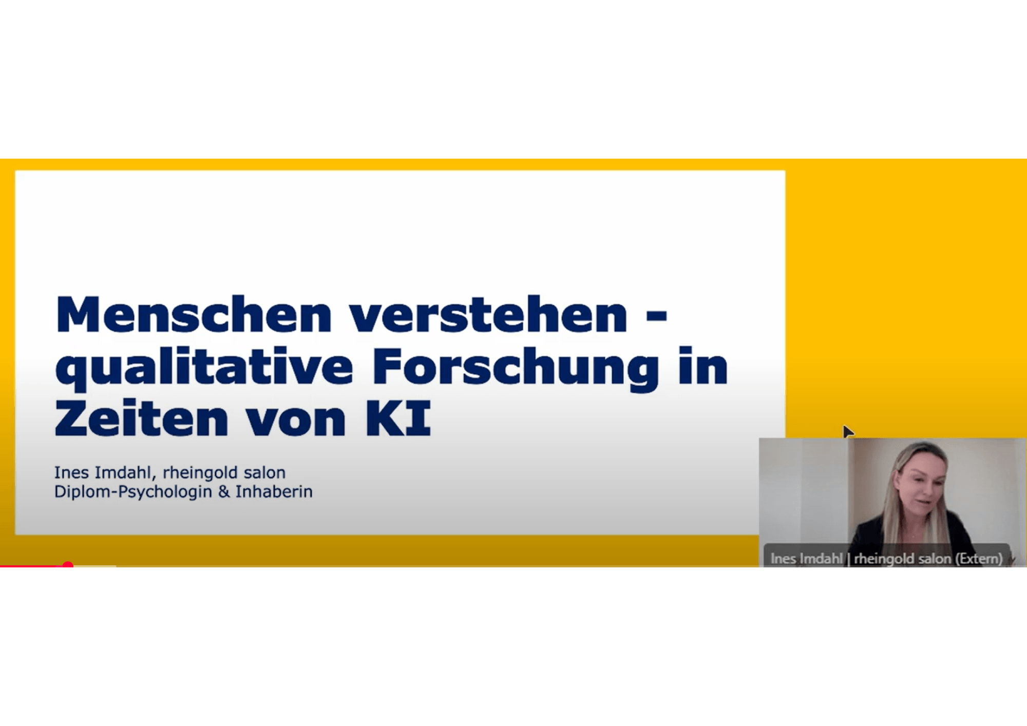 Menschen verstehen - Qualitative Forschung in Zeiten der KI
